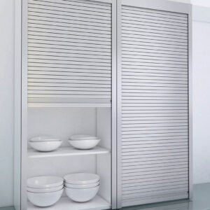 Roller Shutter - PVC Silver
