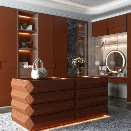 Callisto | Leather Shutter with Aluminium Edge