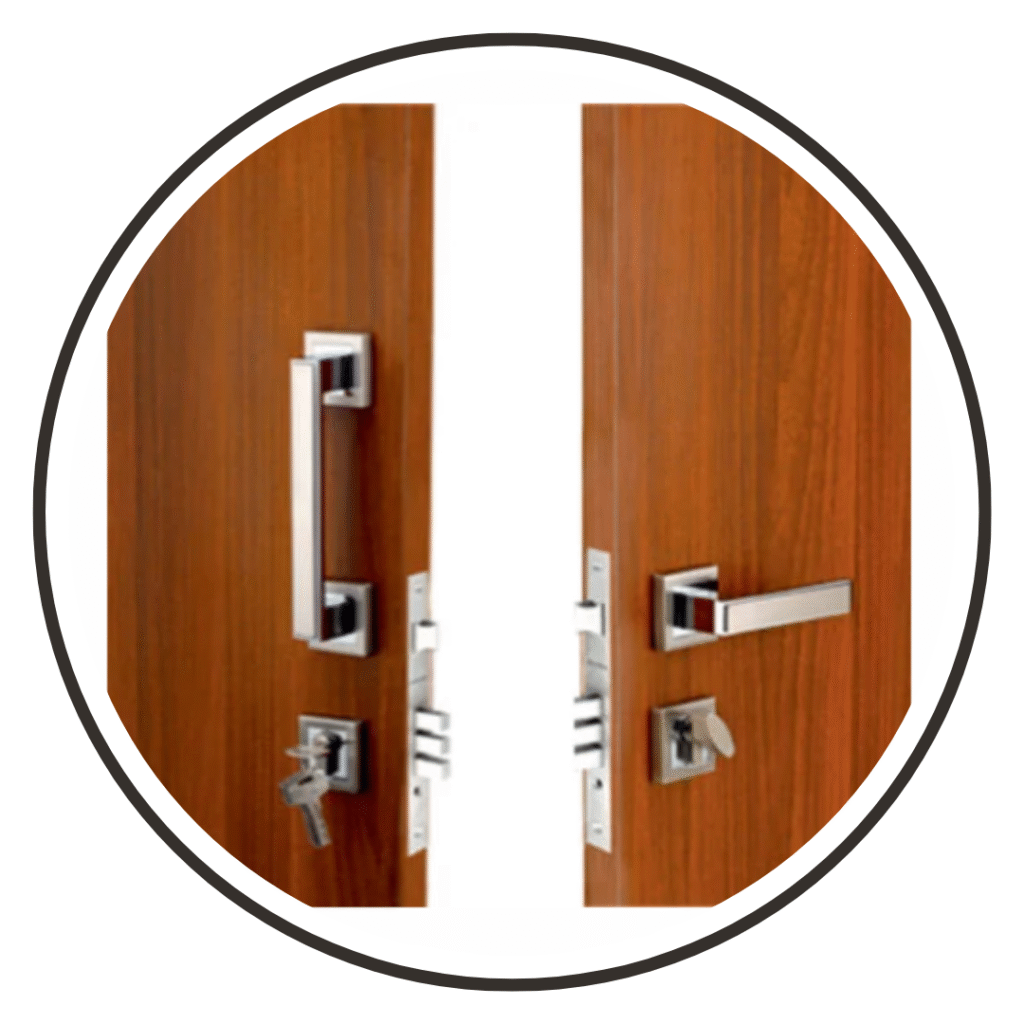 Premium Main Door Lock Set