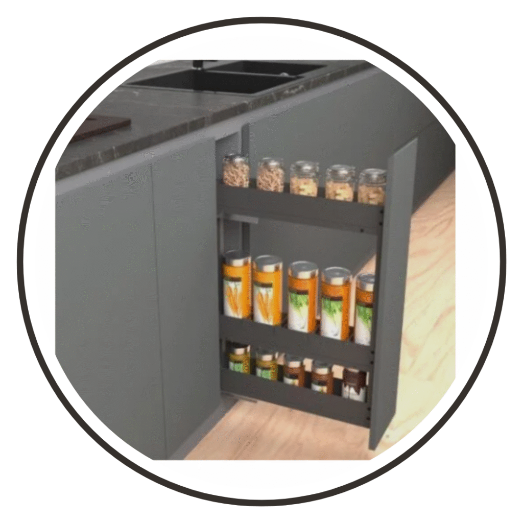 pull out cabinet organiser